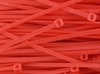 Kabelbindere 200 x 4,8 mm rød 100 stk.
